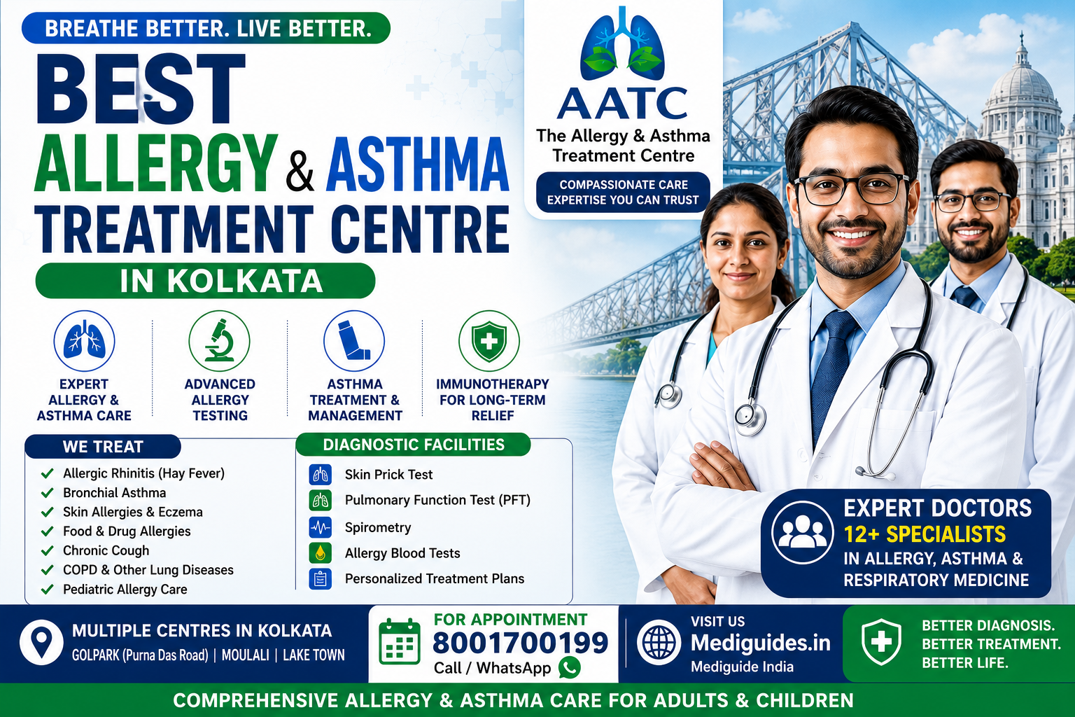 Best Allergy & Asthma Treatment Centre in Kolkata
